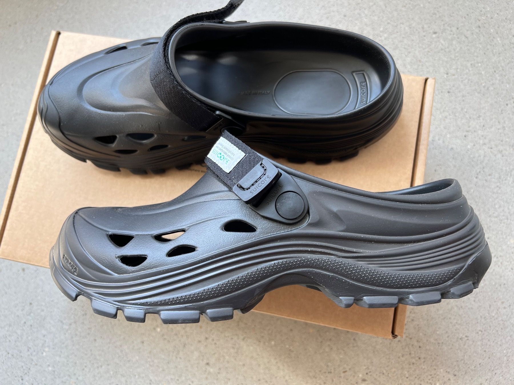 Scarpe da uomo: SUICOKE Mules Schuhe – Nuovo e nell'imballaggio originale da Beinwil am See venduto da isole 4