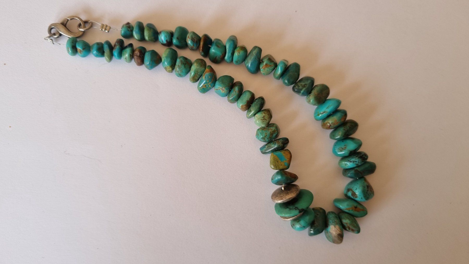 Catenine: gebraucht: Türkis Halskette ca. 44cm – Usato da Belp venduto da MaSu39 6