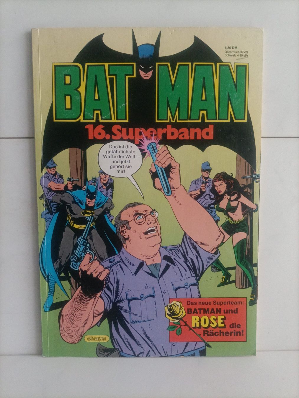 Fumetti: BD Comics Batman 16. Superband / Ehapa 1982 – Usato da crans montana venduto da AB3963