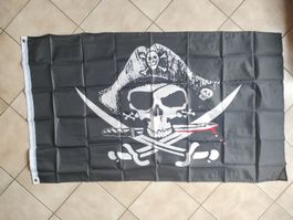 Neue ungebrauchte Piraten Fahne 