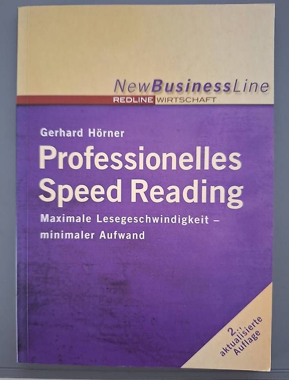 Libri: Professionelles Speed Reading – Usato da Worblaufen venduto da Aandy