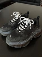 Balenciaga Triple S Black, Grösse 38 - Top Zustand!
