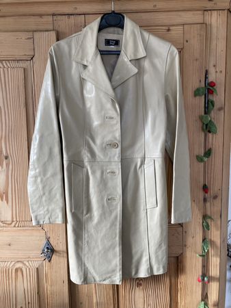 Lederkurzmantel von Urban Babe Gr.S (34/36)