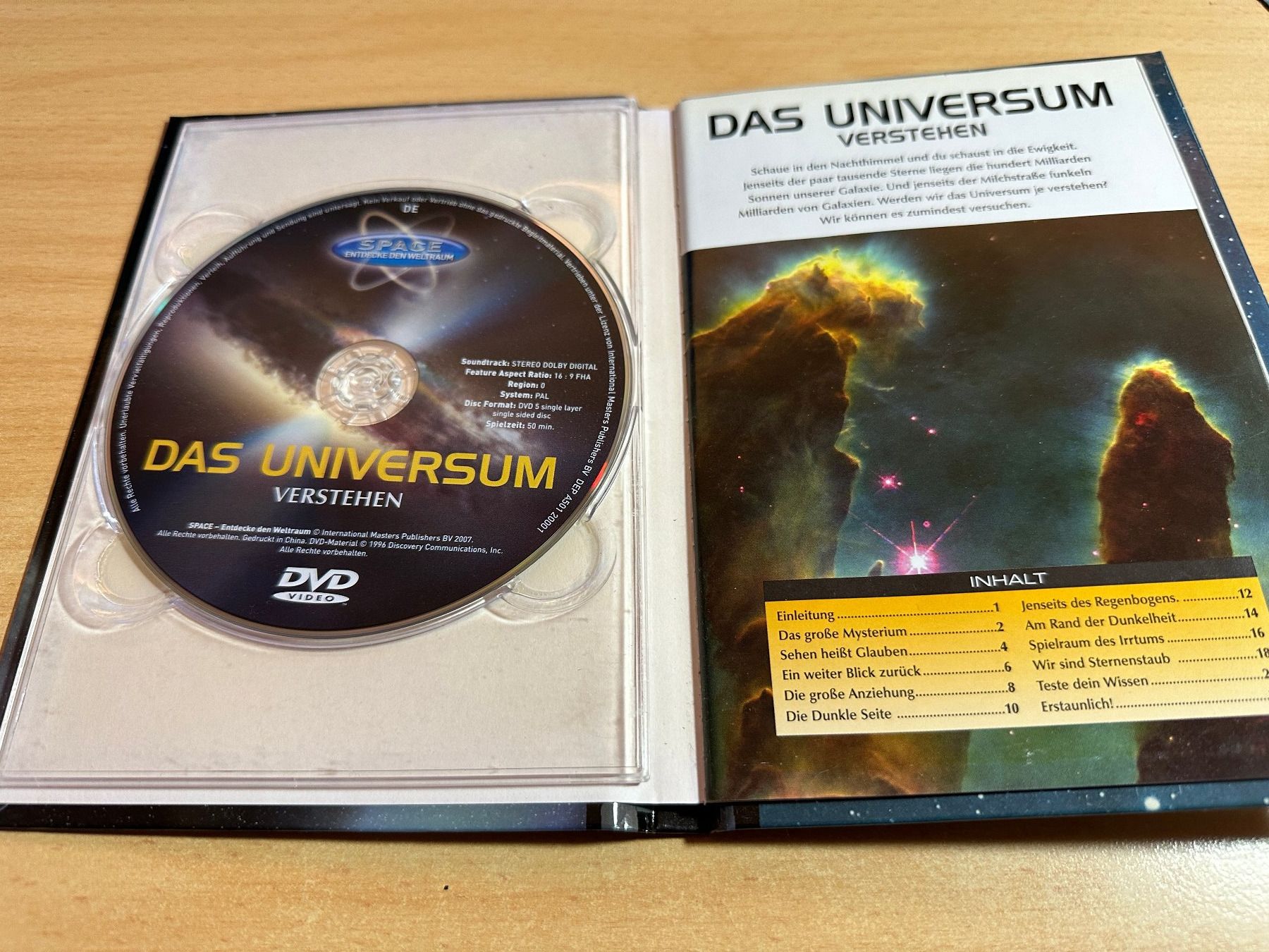 Tutti i DVDs: Das Universum Verstehen Discovery Channel - DVD – Usato da Rikon im Tösstal venduto da Alpenmutz 2