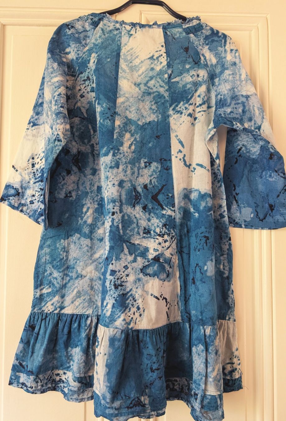 Vestiti: IXOO : Robe/Tunique batik blanche/bleue M-L – Nuovo (secondo la descrizione) da Petit-Lancy venduto da lilycerise 6