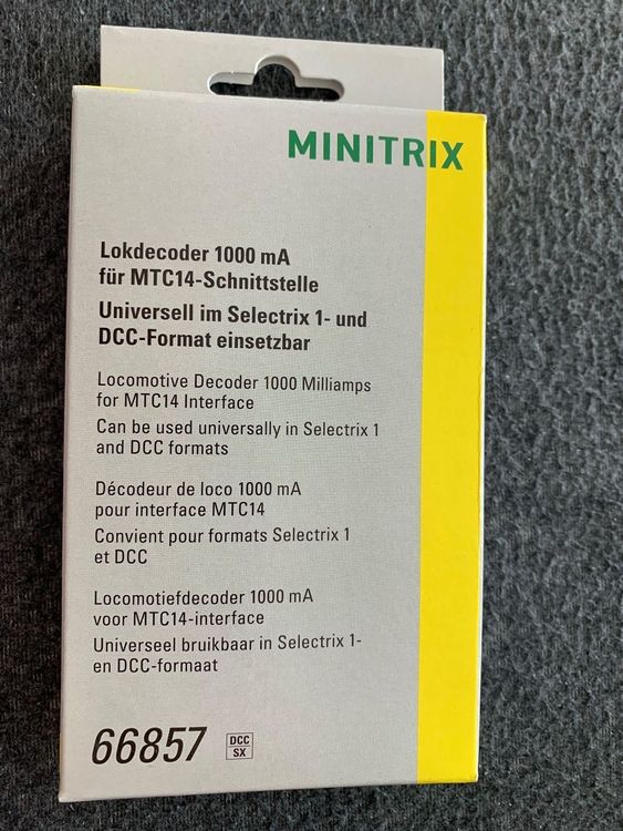 Minitrix 66857 Decoder mtc 14 | Kaufen auf Ricardo