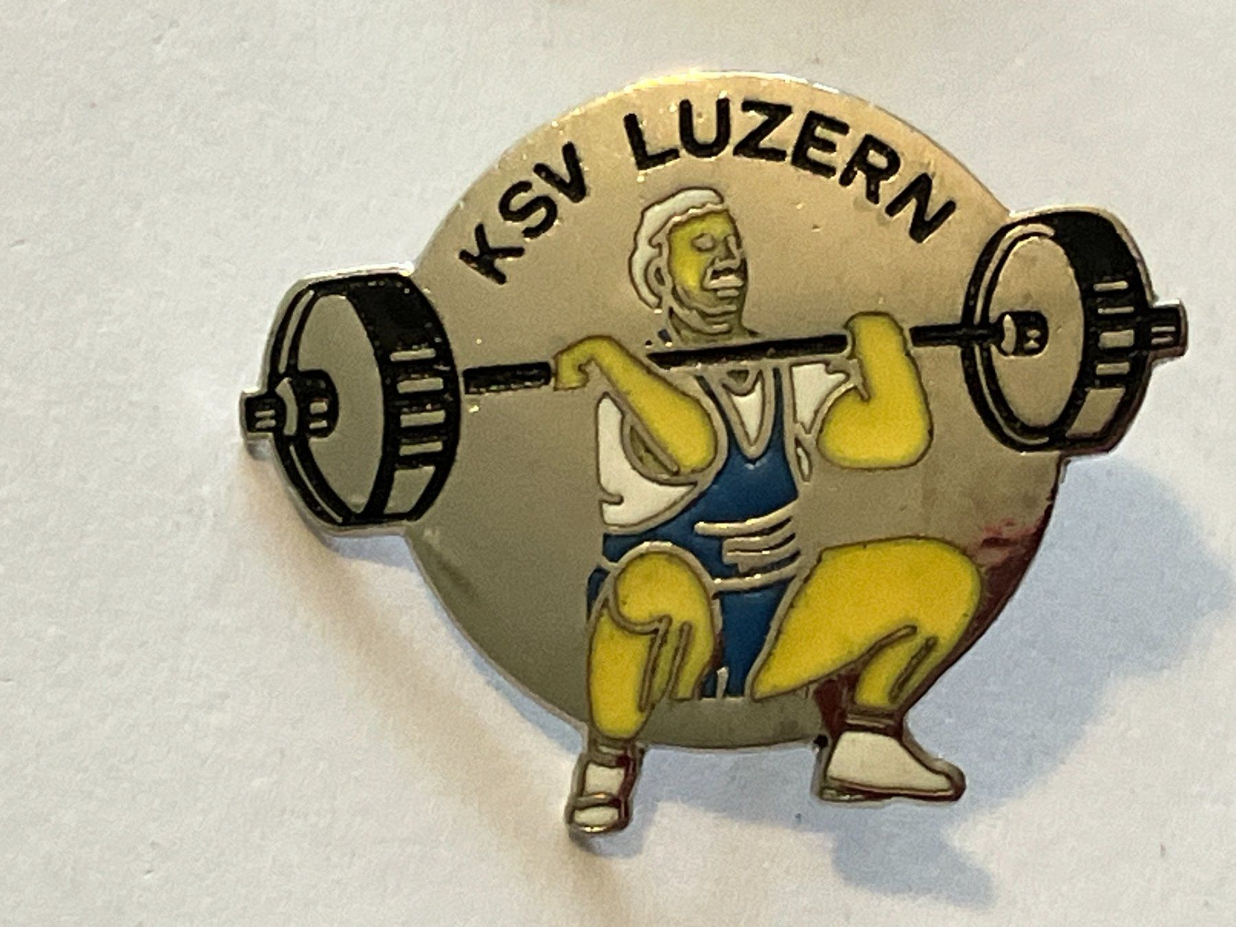 Plaketten & Abzeichen: 1 Pin KSV Luzern – Gebraucht aus Basel von djwwpp