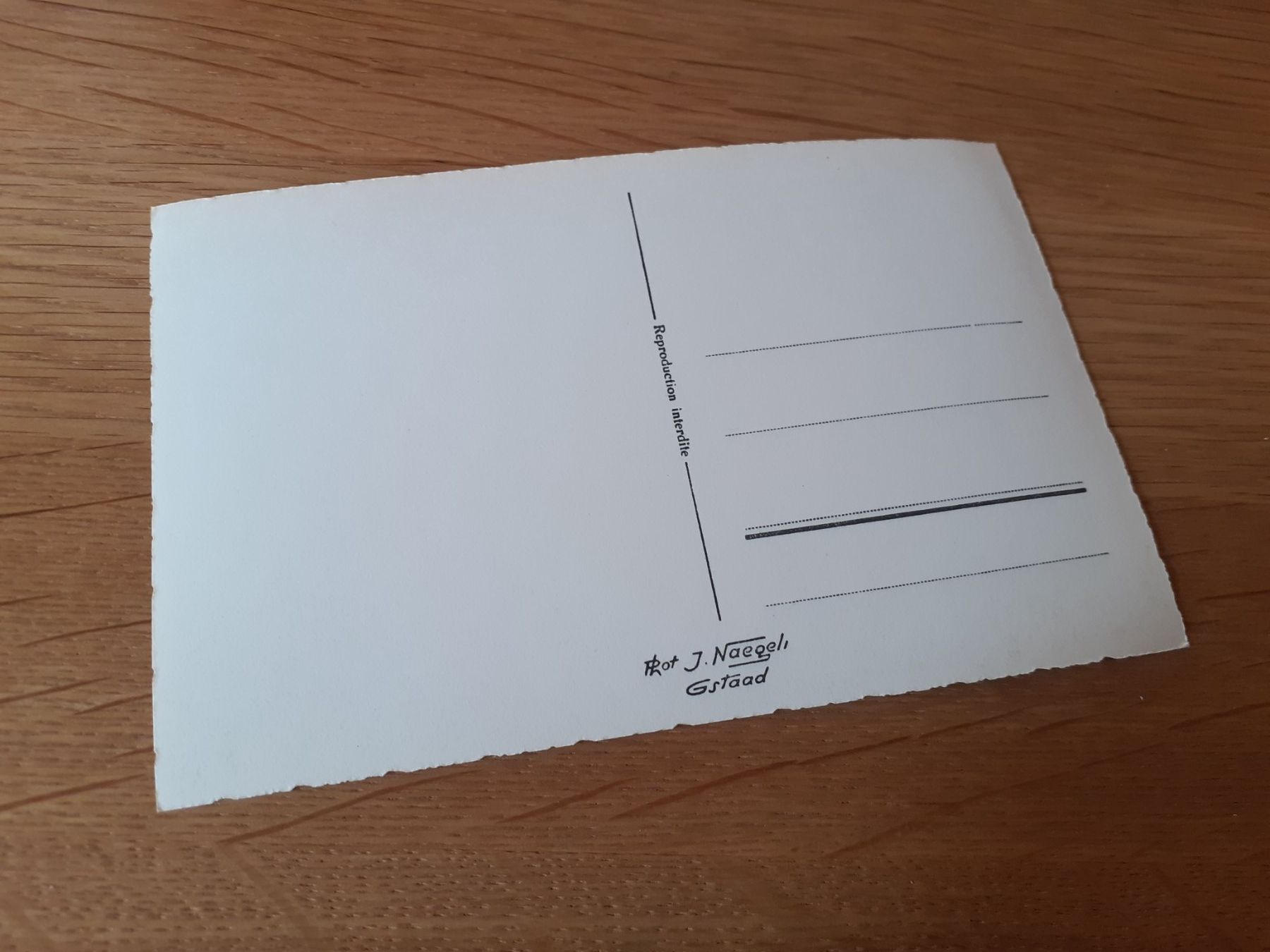 Cartoline postali: Im GELTENTAL - GSTAAD – Usato da Winterthur venduto da Ornyx7 1