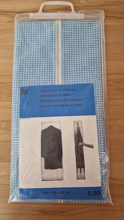 ❣️MOTTENSACK FÜR 6 KLEIDER, AUFBEWAHRUNG, SCHUTZ, 24X48X135