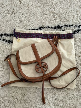 Tory Burch - Miller Canvas Saddle Bag