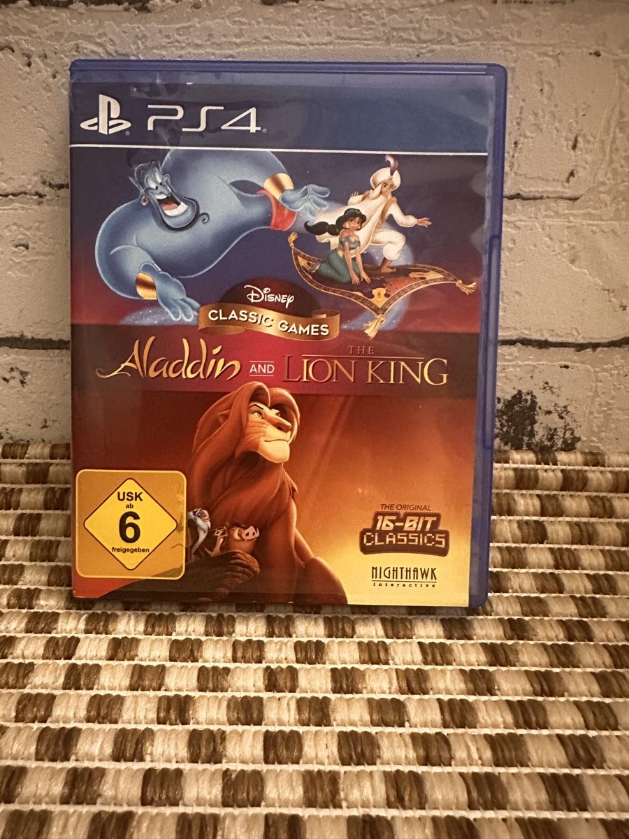 Sony Giochi: Disney Aladdin & Lion King Classics PS4 Spiel – Usato da Hägendorf venduto da tyl_kzs2