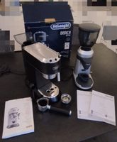 Siebträger-Set:  DeLonghi Dedica Style + Kaffeemühle