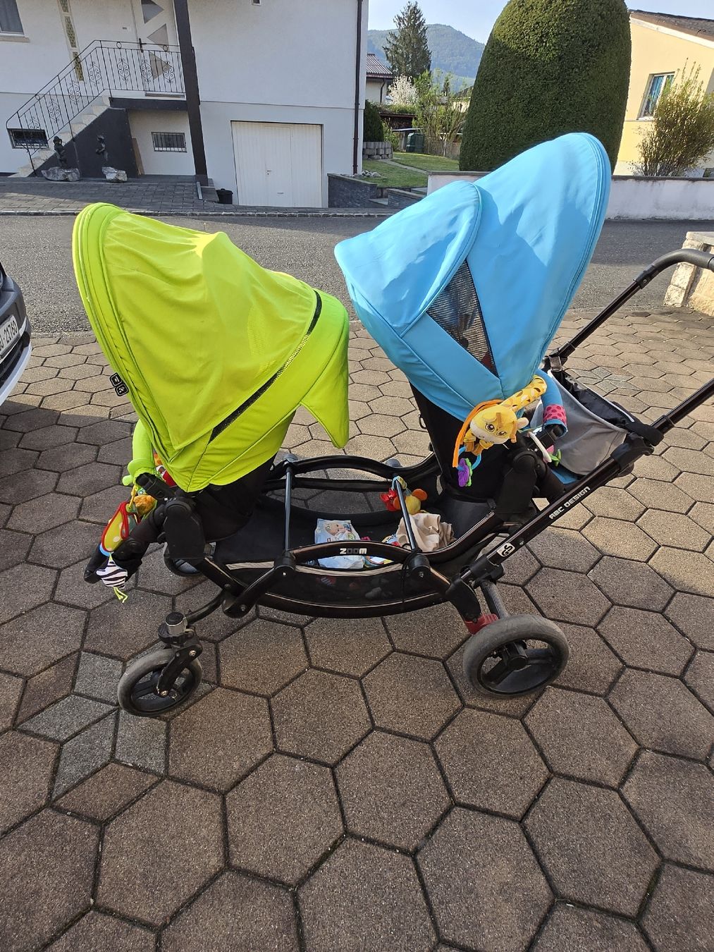 ABC Design Carrozzine: poussette jumeaux ABC Desin – Usato da Courroux venduto da plume15 4