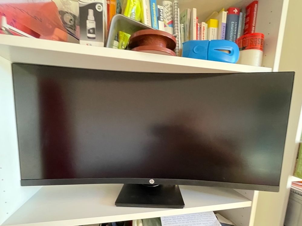 HP M34d 3440 x 1440 Pixel, 34 Curved neuwertig 100Hz (Gebraucht) in ...