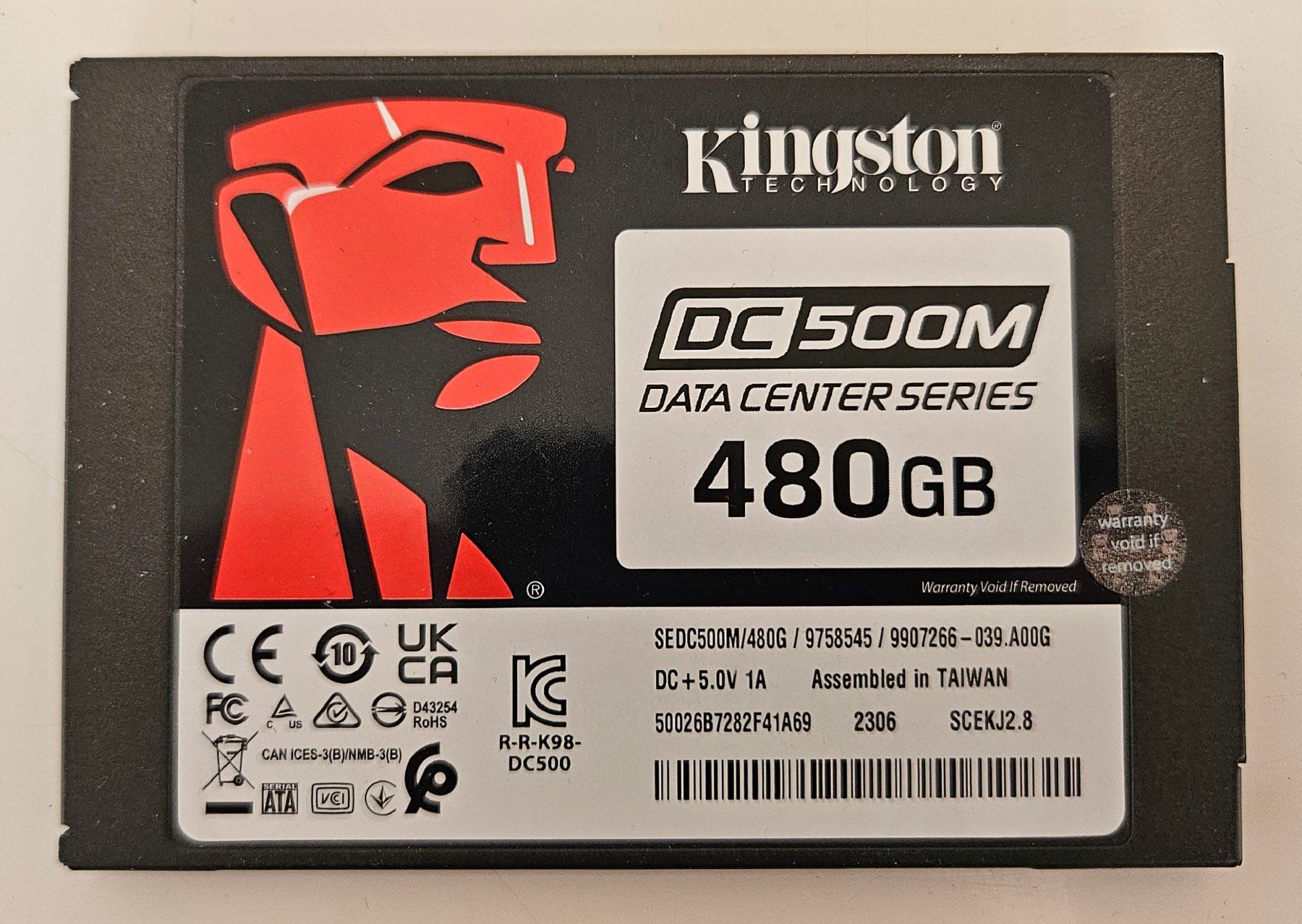 Kingston Dischi rigidi: SSD 480GB Kingston DC500M – Usato da Lausanne venduto da FamilleCool 2
