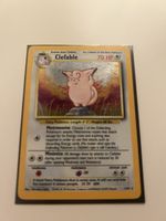 Pokémon Clefable Holo Error Card ohne Symbol