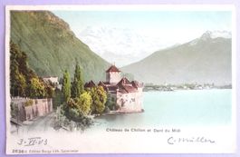 Château de Chillon et Dent du Midi