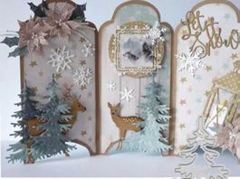 Stanzschablone Nr.R86, Weihnachten, Tanne (Sizzix geeignet)