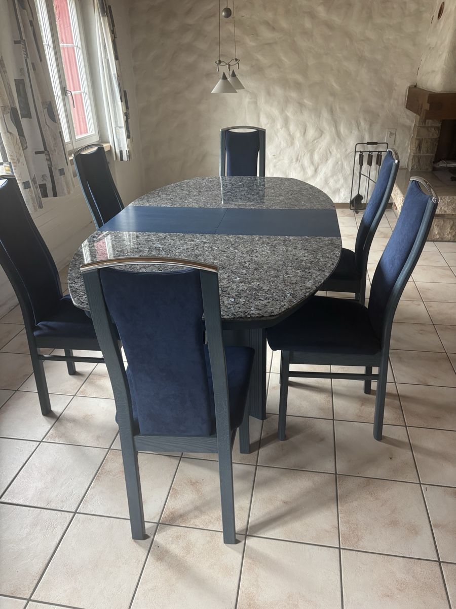 Tables: Tisch Granit mit 2 Einlagen  – D'occasion à Bachs par erfolg06 1