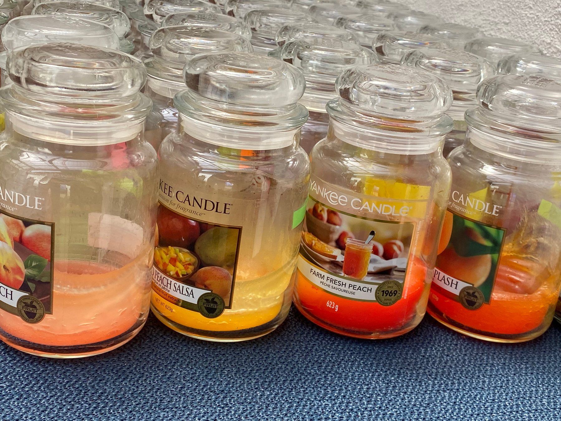 Yankee Candle Candele: Yankee Candle Large Jar Gläser - Duftproben - Diverse Düfte – Usato da Langwiesen venduto da rtWebshop 3