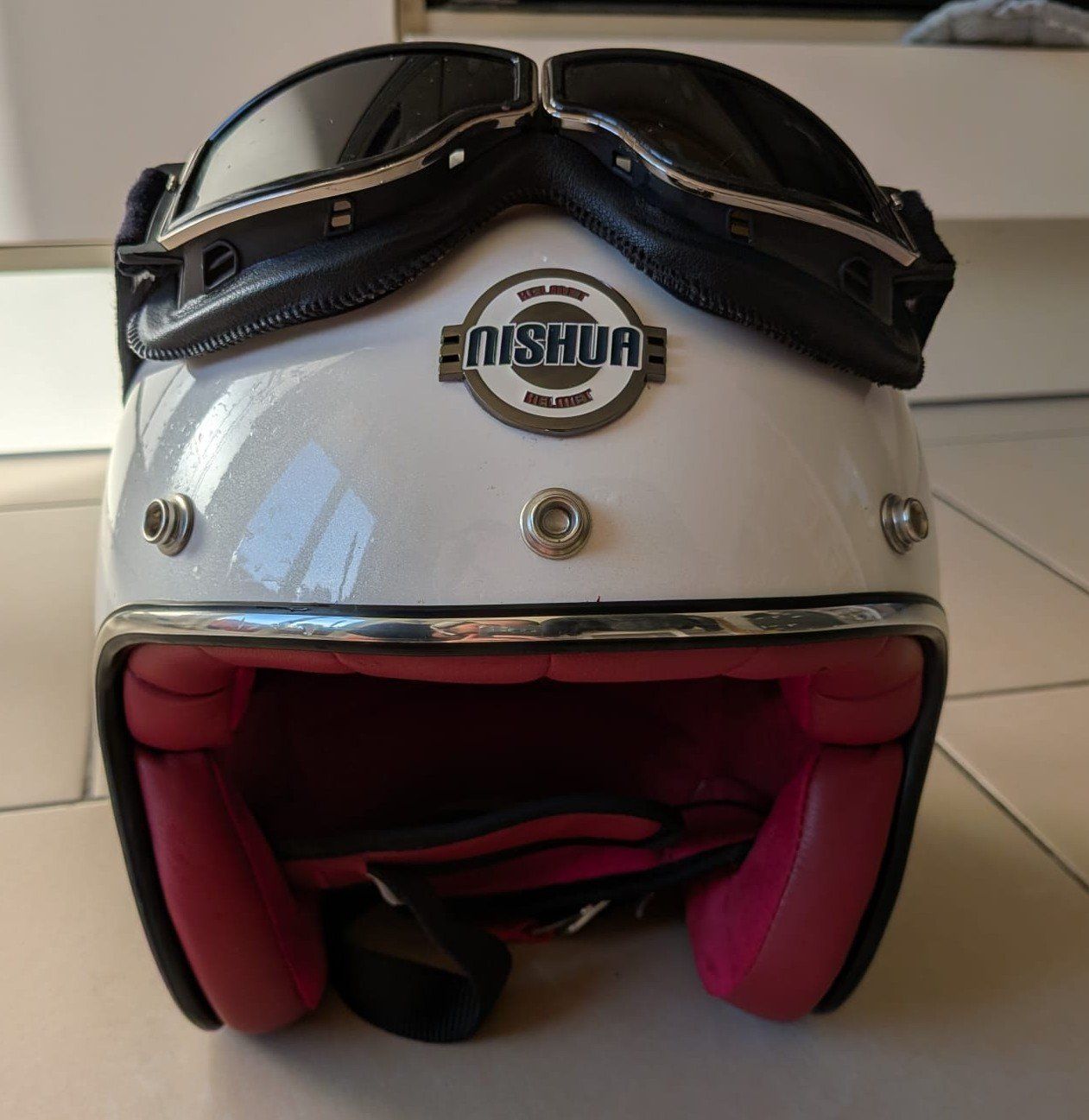 Caschi & visiere: Motorradhelm NIBUSHA Jet 2 Evo – Nuovo (secondo la descrizione) da Basel venduto da mimolupo