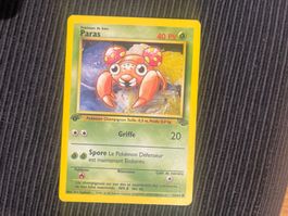 Pokemon Nidoran 1.Edition Non Holo Jungle Französisch