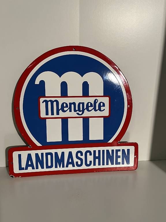 Insegne: Mengele Landmaschinen Emailschild – Usato da Stettlen venduto da sellthat 2