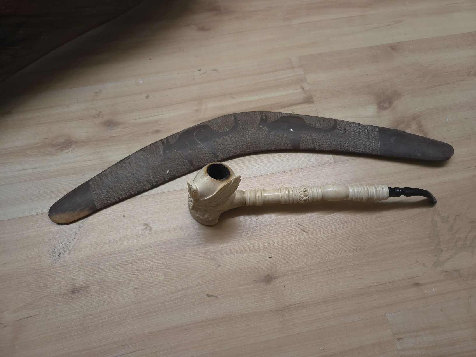 Tiro con l'arco: Exotische Sammlung: Speer, Bogen, Pfeil, Luftgewehr, Pfeife. – Usato da Oberglatt ZH venduto da albarpitsch 1