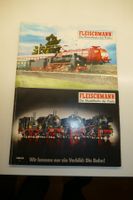 Fleischmann H0-N: 2xKataloge 1988/89 und 1989/90