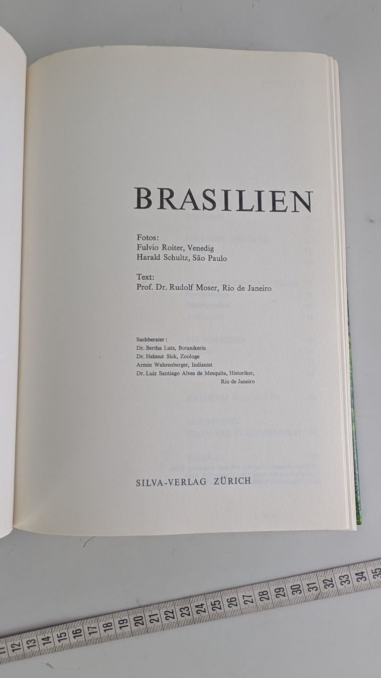 Libri: Brasilien Bildband Silva 1964 – Usato da Zürich venduto da axolottchen 4