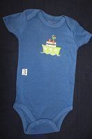Unterwäsche: 1 Baby Bodys GR.6-8 Mon – Neu und originalverpackt aus Matt von Stoffwindel