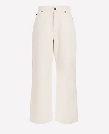 Max Mara Weekend cropped Jeans GINETTA ivory 28 inch Gr 38