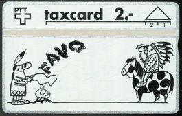 Taxcard 203L_08343 FAVO Rauchzeichen ungebraucht