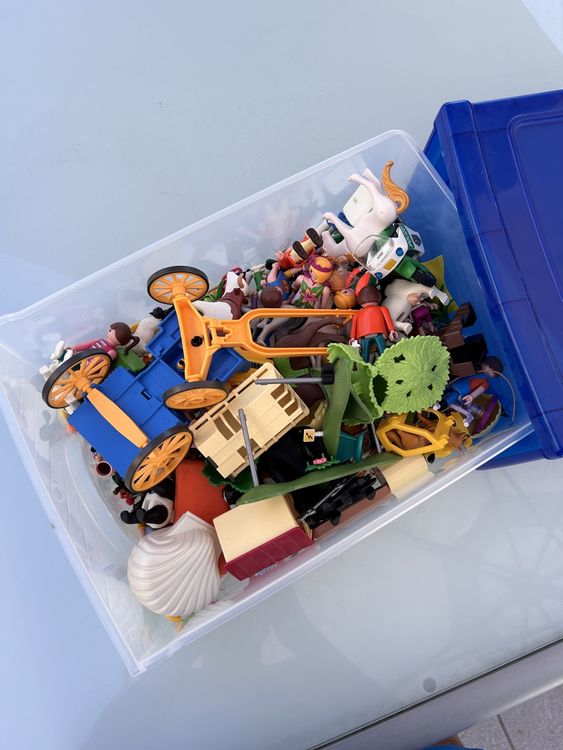Playmobil Jouets: Grande Boîte de Playmobil - Thèmes Variés pour Enfants! – D'occasion à Lausanne par Gatcha