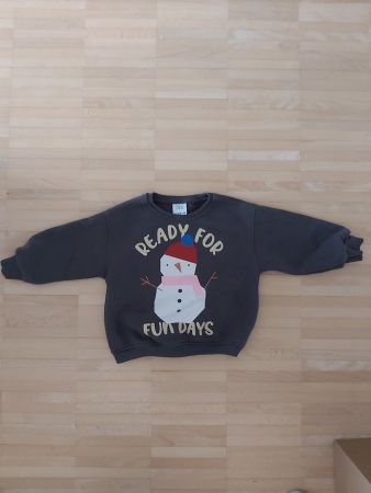 Sweatshirt Fun Days Zara Grösse 86