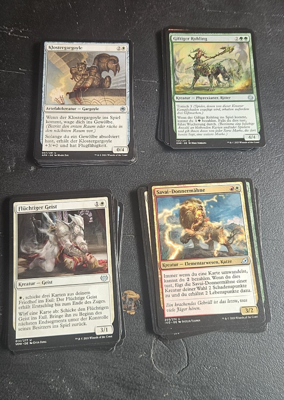Magic The Gathering Carte collezionabili: MTG Karten Uncommon 2019-2023 ca. 65 Stück – Usato da Belp venduto da Ginus85