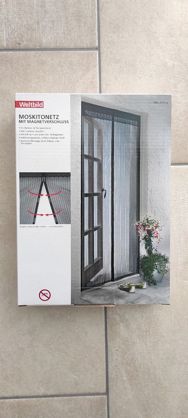 Vorhänge: Moskito-Türnetz, Magnetverschluss, NEU – Neu und originalverpackt aus Zollbrück von Turner5
