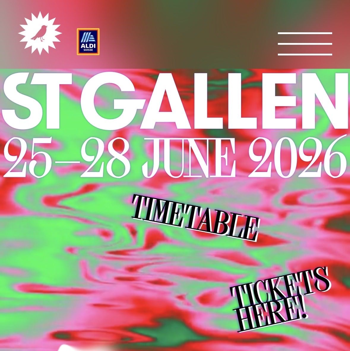 Biglietti: 4 Tages VIP Pass OpenAir St. Gallen – Nuovo (secondo la descrizione) da Herisau venduto da F.Danuser