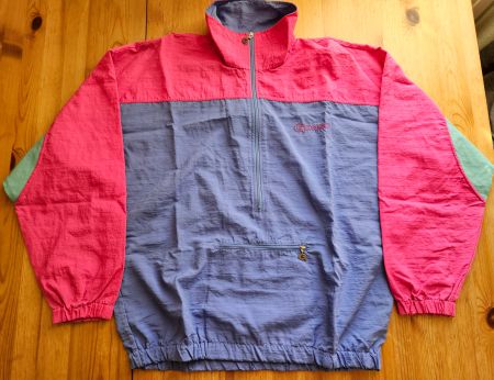 Jacke Gonso Gr. S colourblock retro vintage Pullover