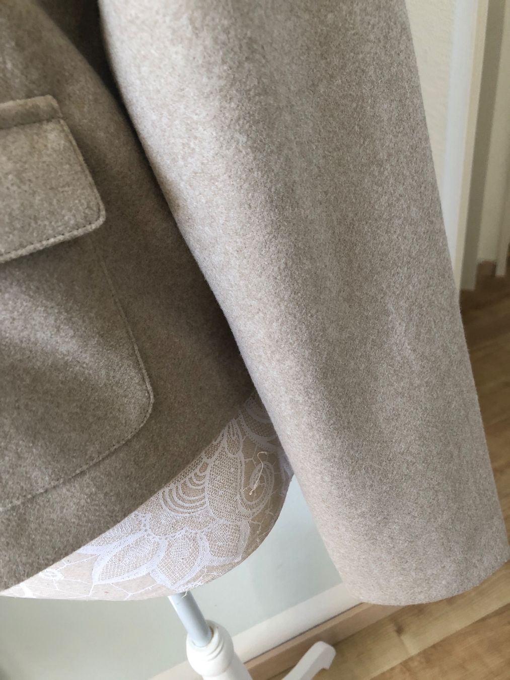 Jacken: JDY Wolljacke, beige, Grösse XS, – Neu und originalverpackt aus Arlesheim von leyRum4.5 6