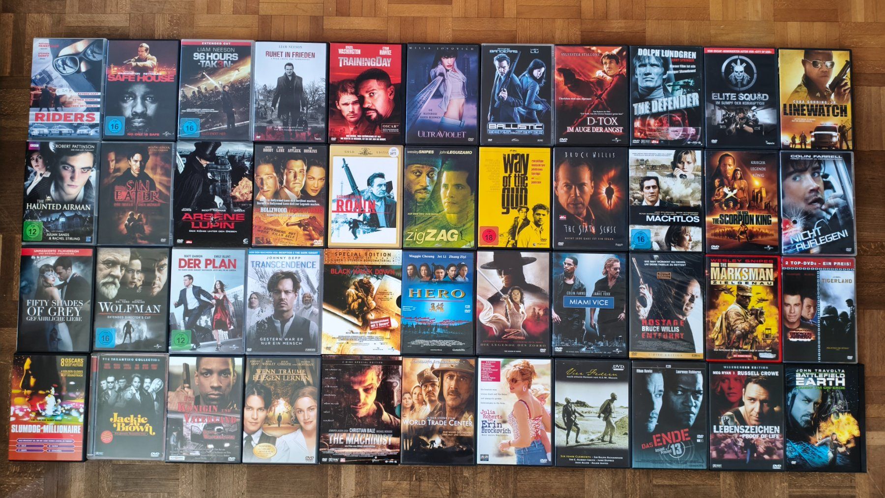 Tutti i DVDs: 44 verschiedene DVDs (Versand möglich) – Usato da Schaffhausen venduto da philscardstore