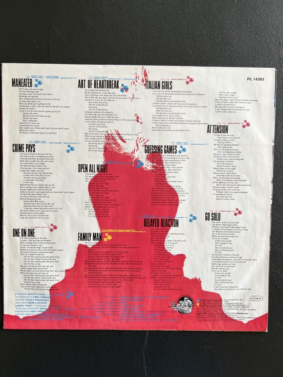 Vinyles: Daryl Hall & John Oates - H2O, LP Vinyl – D'occasion à Sulgen par Silar 1