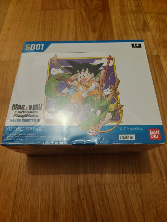 Dragon ball fusion world SB01 booster box English Sealed (Neu und ...