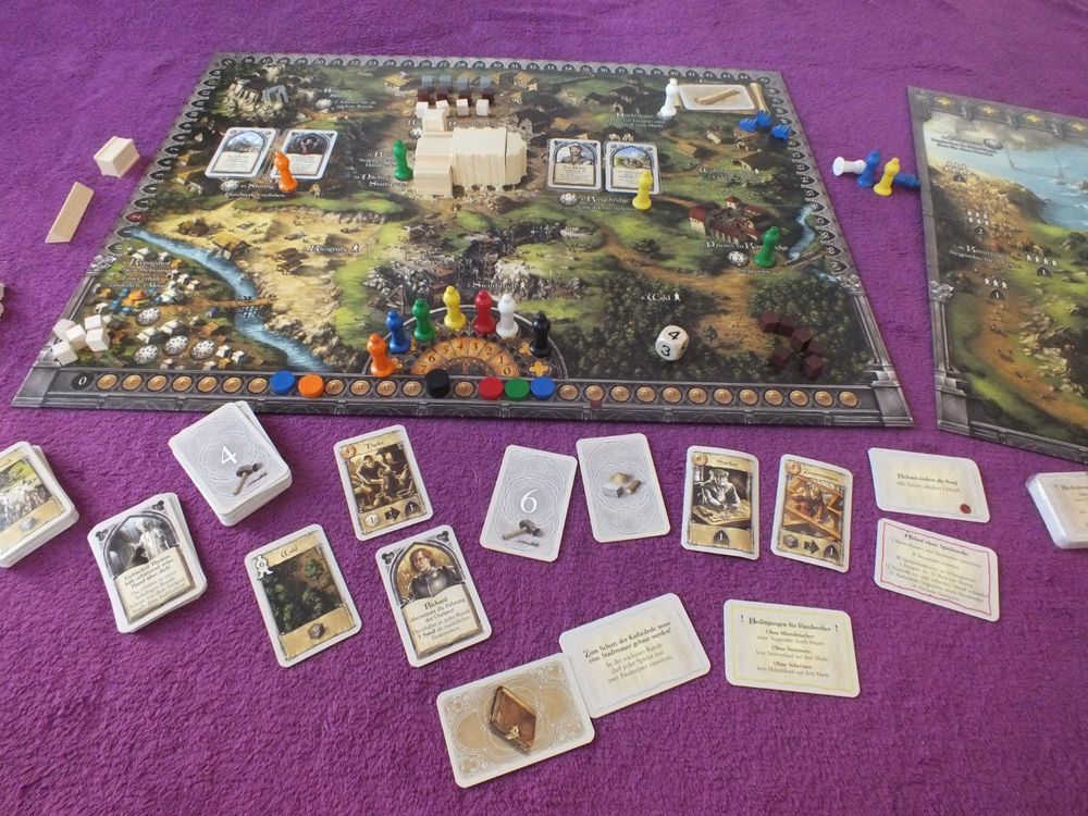 Spiel Die Säulen der Erde +Erweiterung Kaufen auf Ricardo