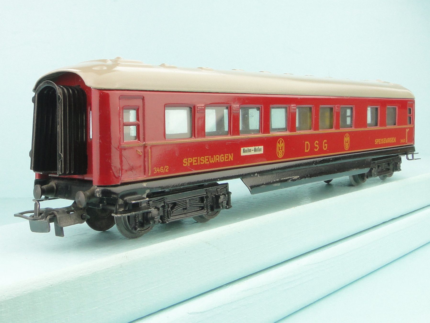 Märklin Modellini di ferrovie: Märklin H0 346/2 Speisewagen – Usato da Bülach venduto da cann11 1