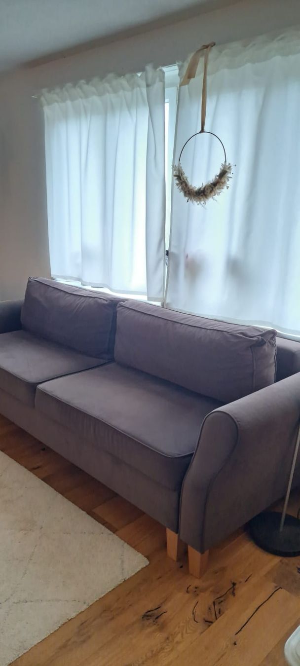 Sofas: Sofa / Schlafsofa – 2 identische Sofas, dunkelgrau – Gebraucht aus Uznach von Nyric 4