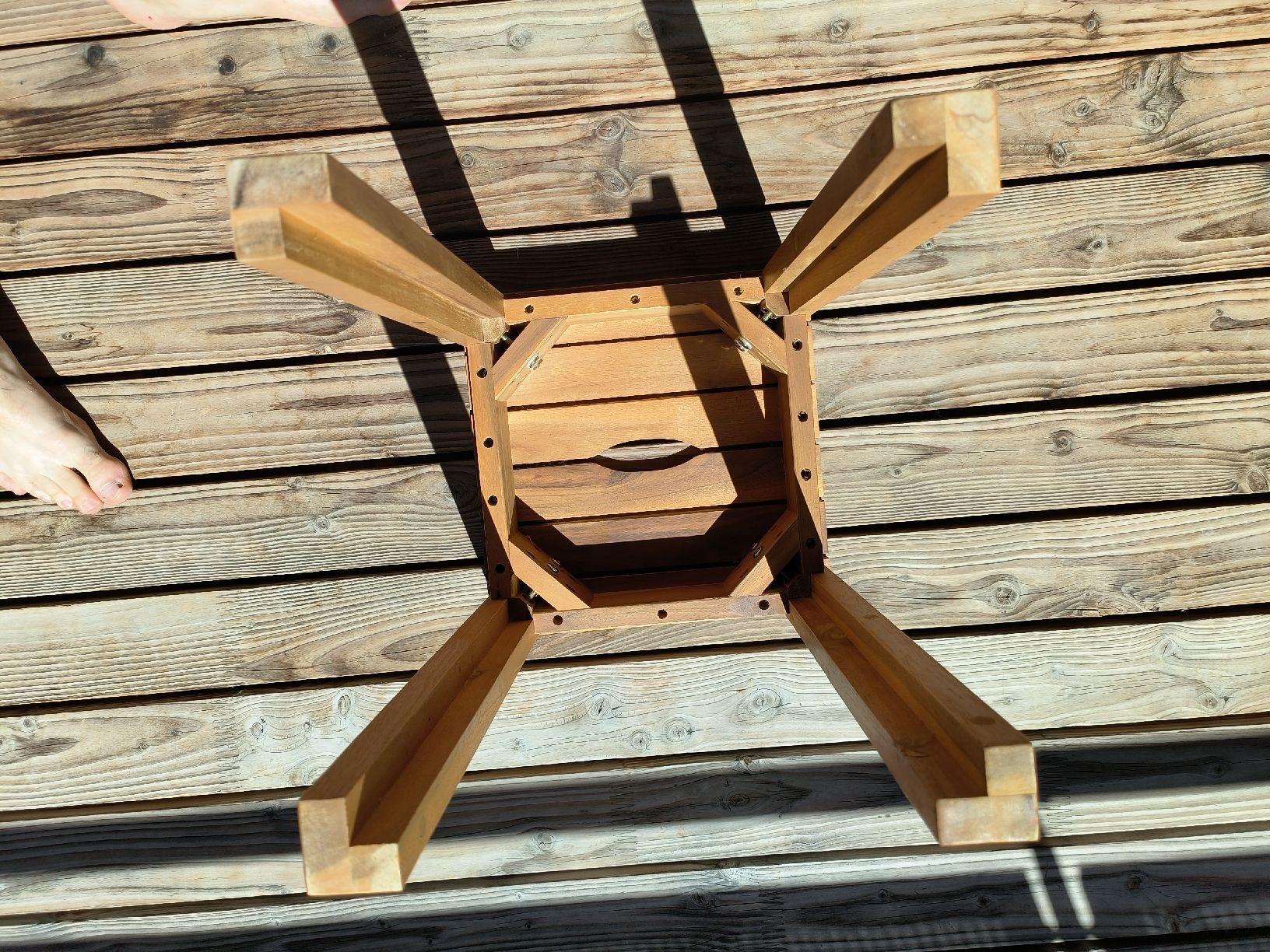 Hocker: 2 x Sitzhocker Holz – Neu (gemäss Beschreibung) aus Schüpfheim von oldyrk 2