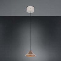 LED Pendelleuchte,  Coffee, CCT, 18 cm Ø