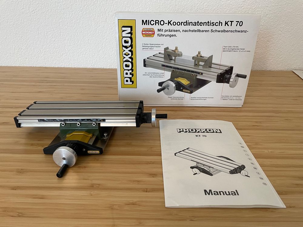 Proxxon Micro Koordinatentisch KT 70 (Neu (gemäss Beschreibung)) in ...