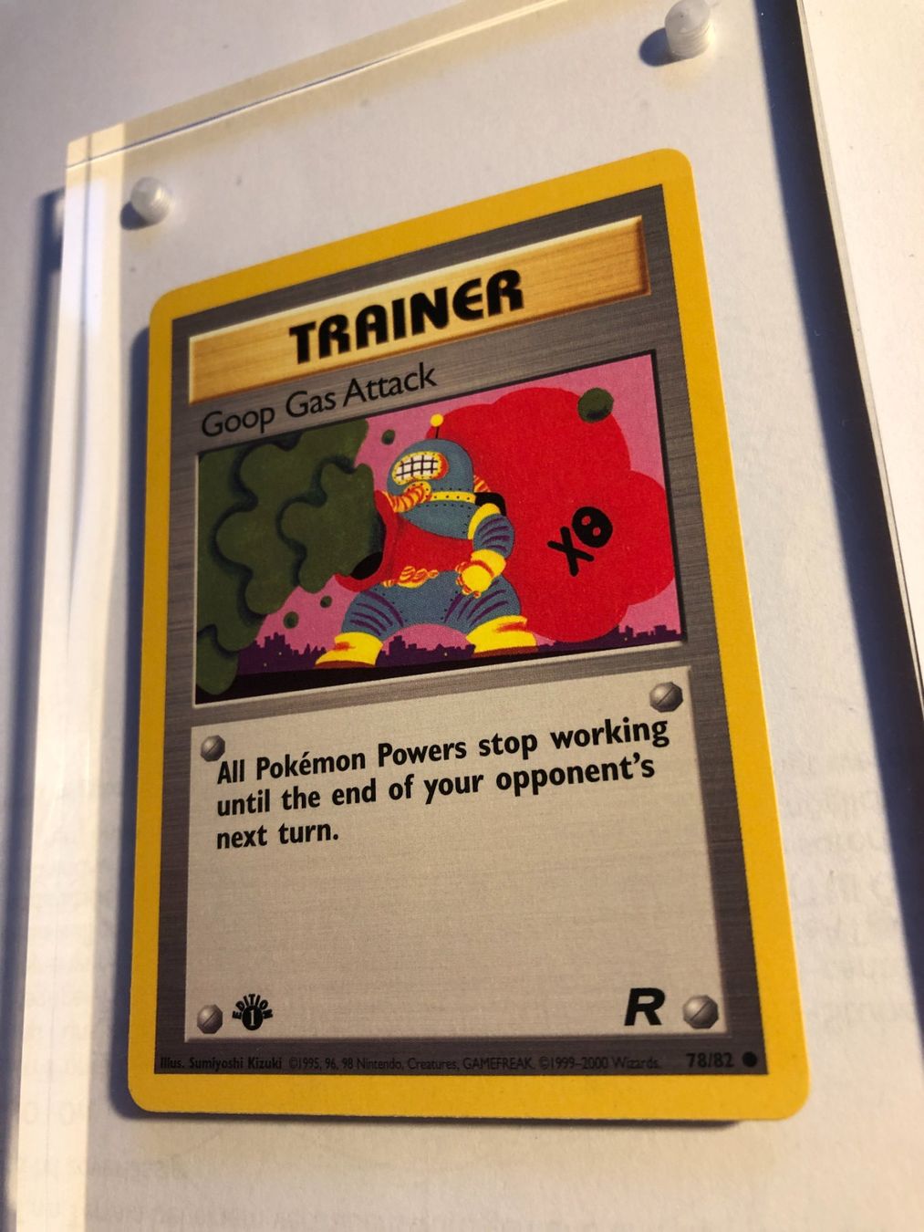 Carte collezionabili: Goop Gas Attack 1st Team Rocket - MINT - ab 1.- – Usato da Giubiasco venduto da dan_pr8b 2